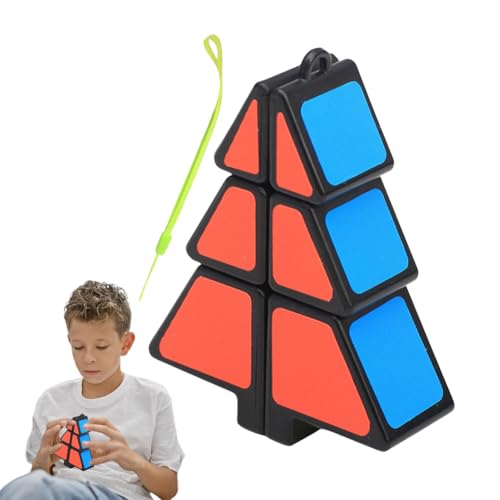 WJnflQN Würfelanhänger,Weihnachtsbaumpuzzle | 1X2X3 Weihnachtsbaum-Würfel, Ultra-glattes Puzzle-Anhänger, kreatives Spielzeug - Speed Tree Puzzle Glatter speziell geformter Würfel WJnflQN Würfelanhänger,Weihnachtsbaumpuzzle | 1X2X3 Weihnachtsbaum-Würfel, Ultra-glattes Puzzle-Anhänger, kreatives Spielzeug - Speed Tree Puzzle Glatter speziell geformter Würfel von WJnflQN