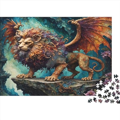 Manticore 500-teiliges Puzzle für Erwachsene – Puzzles für Teenager – Geschenke – Holzpuzzles – Entspannungspuzzlespiele – Denksport-Puzzle 500 Teile (52 x 38 cm) von WKMoney