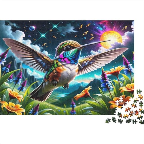 Puzzle für Kinder, Tiervogel, 1000 Teile, Puzzle für Erwachsene, Holzpuzzle für Erwachsene und Kinder, Stressabbau, 1000 Teile (75 x 50 cm) von WKMoney