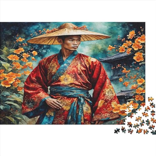 Puzzles 1000 Teile für Erwachsene | Vietnamesische Mann-Rätsel | 1000 Teile Puzzle Lernspiele Heimdekoration Puzzle 1000 Teile (75x50cm) von WKMoney