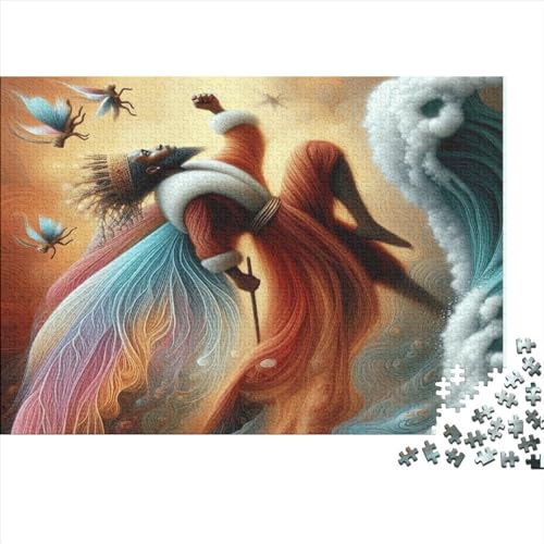 Puzzles für Erwachsene, 300 Teile, Windmonarch, kreative Holzpuzzles, praktisches Spiel, Familiendekoration, 300 Teile (40 x 28 cm) von WKMoney