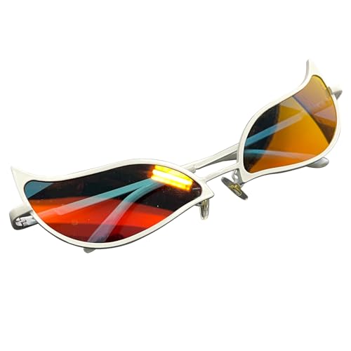 WKxinxuan Doflamingo Brille, Brille, Schnelle Brille, Sonnenbrille, Rave Brille, Coole Brille, Sunglasses, Doflamingo CosplBrille, für Party Disco Dj Musik Konzert Live Verkleidung von WKxinxuan