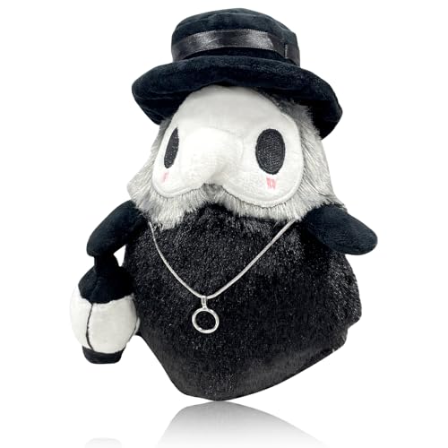 Doktor Plüsch, Doctor Plüschtier, 20cm Luminous Plush Toy Halloween Kuscheltier Luminous Plush Stuffed Cosplay Doll Soft Lovely Couple Doll Party Dance Props for Home Collection von WKxinxuan