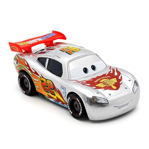 WKxinxuan Lightning McQueen Cars Spielzeugauto, Cars Spielzeug, McQueen Cars Autos Spielzeug Metall Auto Spielzeug Kinderidee Spielfahrzeuge Modell Auto Geschenke für Kinder ab 3 Jahren von WKxinxuan