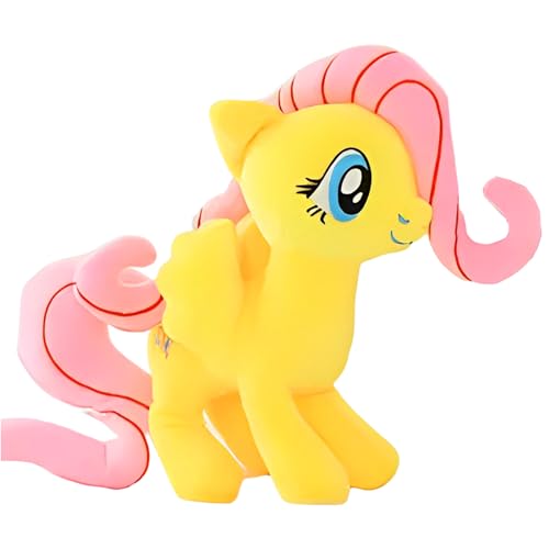 WKxinxuan Rainbow Dashs Kuscheltier Rainbow Plüschtier, 20cm Fluttershy Rainbow Dash Anime Kawaii Plush Figuren Merch, Stofftier Plüsch für Kinder Spielzeug Geburtstag Weihnachten Geschenk Plushies von WKxinxuan