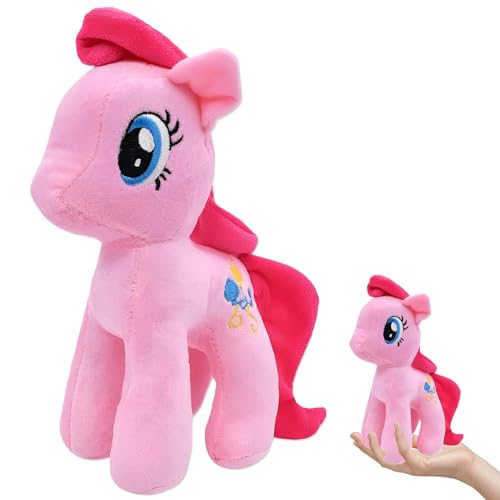 WKxinxuan Rainbow Dashs Kuscheltier Rainbow Plüschtier, 20cm Pinkie Pie Rainbow Dash Anime Kawaii Plush Figuren Merch, Stofftier Plüsch für Kinder Spielzeug Geburtstag Weihnachten Geschenk Plushies von WKxinxuan