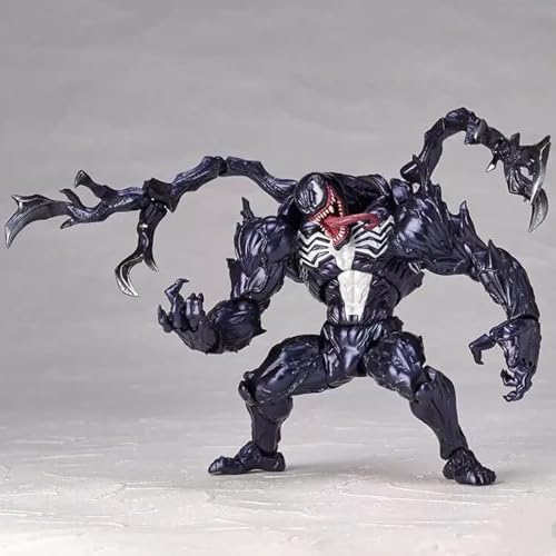 WKxinxuan Venom Figur Venom Superheroes Figuren, 18cm 3D Venom Action Figuren, PVC Venom Modell Spielzeug, Venom Collection Ornamente, für Anime Fans der Hero Serie Geeignete Figuren zum Sammeln von WKxinxuan