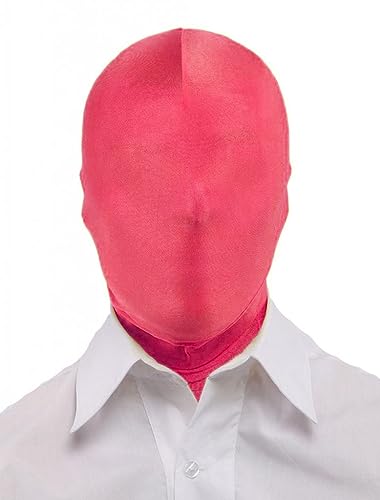 Vollabdeckende Spandex-Kapuzenmaske für Herren und Damen, Halloween-Kostüm (Wassermelonenrot) von WLHHBO