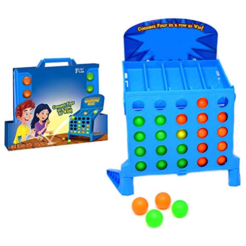 WLPTION 4 Shots Board Connect Game Bouncing Linking Shots Bounce und Link Ball Game Lernspielzeug für Kinder von WLPTION