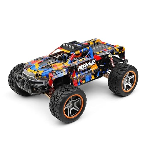 WLtoys 104016 1:10 2.4G Racing Remote Control Car 55KM/H 4WD Large Alloy Electric Remote Control Crawler Children's Toy (104016 1 * 2200mAh) von WLtoys