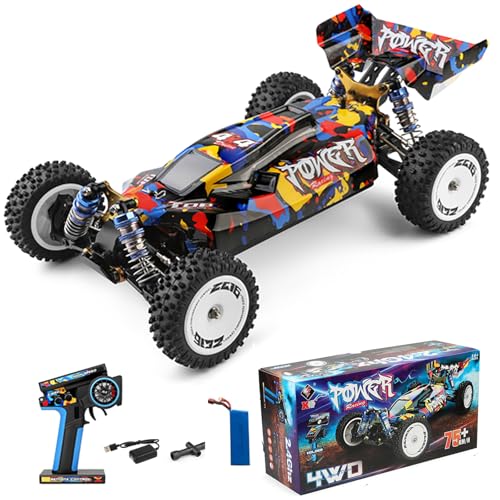 WLtoys 124007 75KM/H 4WD RC Car Professional Racing Remote Control Cars High Speed Drift Monster Truck Children's Toys for Boys… von WLtoys