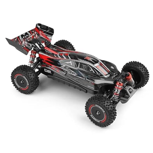 WLtoys xks 124010 55KM/H RC Car Professional Racing Vehicle 1:12 4WD Off-Road Electric High Speed Drift Remote Control Toys for Children(124010 Black 1B) von WLtoys