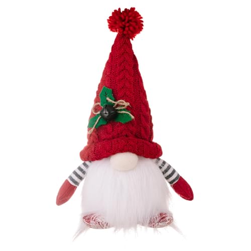 WMFASBAG Tomte Plüschpuppe mit Licht, skandinavischer Zwerg, Figur, nordische Elfe, Plüschpuppe, Weihnachtsdekoration für Zuhause, Küche, gestuftes Tablett von WMFASBAG