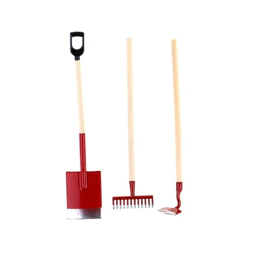 WNXGNHO 1/12 Scale Dollhouses Garden Tool Shovel Hacke Für Enthusiasten Die Detaillierte Miniatur Dekore Suchen von WNXGNHO