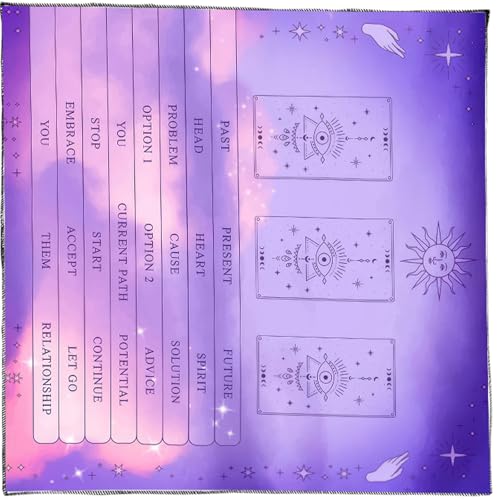 WNXGNHO Divinations Card Tisch Stoff Wandteppiche Lesebericht Tarots Tischdecke Astrologys Hexerei Deck Tuch Wanddekoration WNXGNHO Divinations Card Tisch Stoff Wandteppiche Lesebericht Tarots Tischdecke Astrologys Hexerei Deck Tuch Wanddekoration von WNXGNHO
