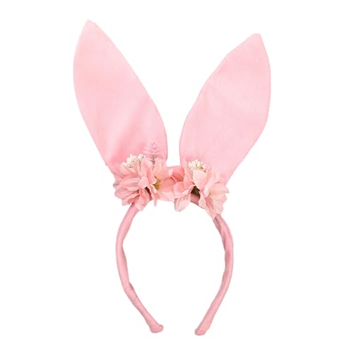 WNXGNHO Roleplay Bunnies Girl Stirnband Mit Blumen Designs Anime Stirnband Cosplay Kopfschmuck Festival Dressing Accessoire von WNXGNHO