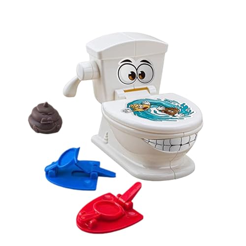 WNXGNHO Toilettentrickspielzeug Halloween Witz Poop Hocker Spielzeug Für Kinder Streich Dark Craft Flush Halloween Poop Fun Streich Realistische Gags von WNXGNHO