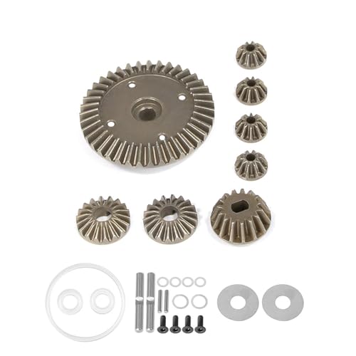 WNXGNHO Upgrade Car Differential Gear 39T Model Vehikel Teil Modifiziertes Autodifferentialgetriebe Für XV02 TT02 MB01 BT01 XM01 von WNXGNHO