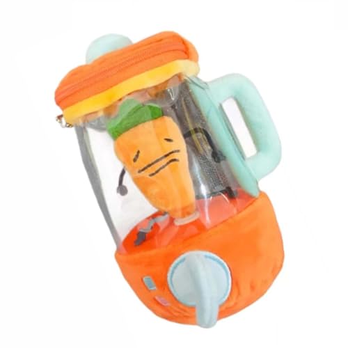 WNXGNHO Weiches Plüsch Karottenspielzeug Für Rollenspiele Spielen Gefüllte Gemüsepuppen Juicer Plüschspielzeug Für Kinder Stressabbau von WNXGNHO