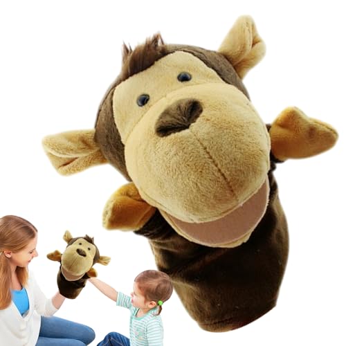 Handpuppen für Tiere, Handpuppen für | pädagogische Tierpuppe, Handpuppen in Tierform, einzigartig und lustig, maschinenwaschbar, mit beweglichem Mund. Wobblo von WOBBLO