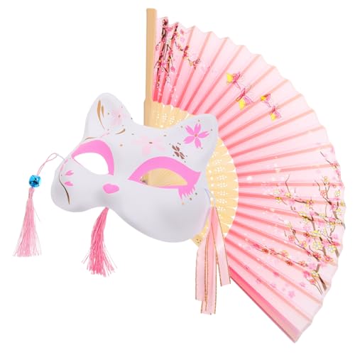 WOFASHPURET 1 Satz Fox Mask Fan Fuchsmaske Fuchskostüm Männer maskieren pelzige Maske Cosplay-Maske Stütze Halloween-Maske Frauenmaske Maskerademaske für Erwachsene Stoff Rosa WOFASHPURET 1 Satz Fox Mask Fan Fuchsmaske Fuchskostüm Männer maskieren pelzige Maske Cosplay-Maske Stütze Halloween-Maske Frauenmaske Maskerademaske für Erwachsene Stoff Rosa von WOFASHPURET