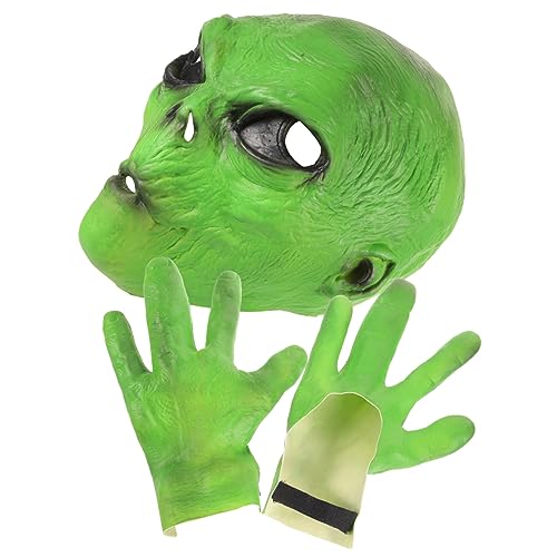 WOFASHPURET Einzigartiges Design Maskerade Halloween Alien Realistisches Kostüm Bequemes Party-set Für Erwachsene von WOFASHPURET