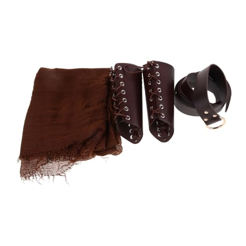 WOFASHPURET 1 Set Halloween Ritter Set Mittelalterliche Cosplay Requisite Cosplay Kostüm Requisiten Mittelalterlicher Mann Cosplay Requisiten Mittelalterliches Ritterkostüm Zubehör von WOFASHPURET