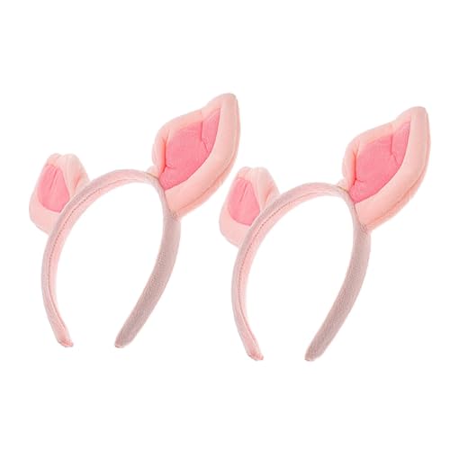 WOFASHPURET 2 Stück Rosa Schweineohren Stirnband aus Weichem Bequemer Sitz Langlebig und Farbbeständig für Frauen Cosplay Kostümparty und Lustige Verkleidungen WOFASHPURET 2 Stück Rosa Schweineohren Stirnband aus Weichem Bequemer Sitz Langlebig und Farbbeständig für Frauen Cosplay Kostümparty und Lustige Verkleidungen von WOFASHPURET