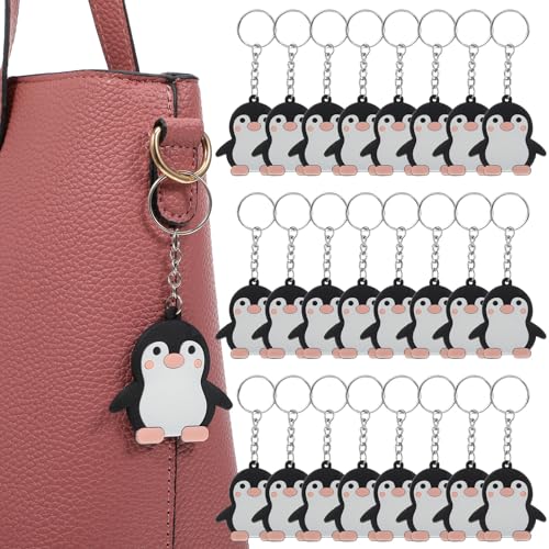 WOFASHPURET 24 Pinguin-schlüsselanhänger, Pinguin-taschenanhänger für Rucksäcke, Schlüssel, Kindertaschen, Geldbörsen, Brieftaschen, Partygeschenke WOFASHPURET 24 Pinguin-schlüsselanhänger, Pinguin-taschenanhänger für Rucksäcke, Schlüssel, Kindertaschen, Geldbörsen, Brieftaschen, Partygeschenke von WOFASHPURET