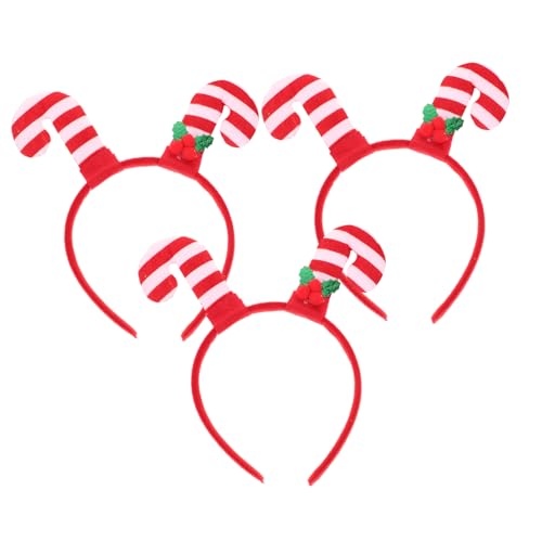 WOFASHPURET 3 Stück Weihnachts Stirnband Fake Bobby Candy Dainty Plus Mädchen Erwachsene Weihnachts Haarschmuck Reifen Kopfbedeckung Verschiedene Stock Kopfbedeckungen Vor WOFASHPURET 3 Stück Weihnachts Stirnband Fake Bobby Candy Dainty Plus Mädchen Erwachsene Weihnachts Haarschmuck Reifen Kopfbedeckung Verschiedene Stock Kopfbedeckungen Vor von WOFASHPURET