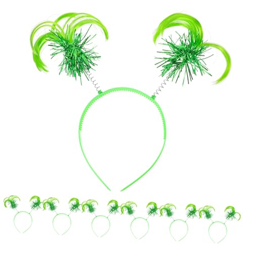 WOFASHPURET 6 Stück Teiliges Haarbänder Karneval Haarreif Leicht Modisch Süß Dekorativ für Fasching Halloween Party Cosplay Zubehör Grün WOFASHPURET 6 Stück Teiliges Haarbänder Karneval Haarreif Leicht Modisch Süß Dekorativ für Fasching Halloween Party Cosplay Zubehör Grün von WOFASHPURET