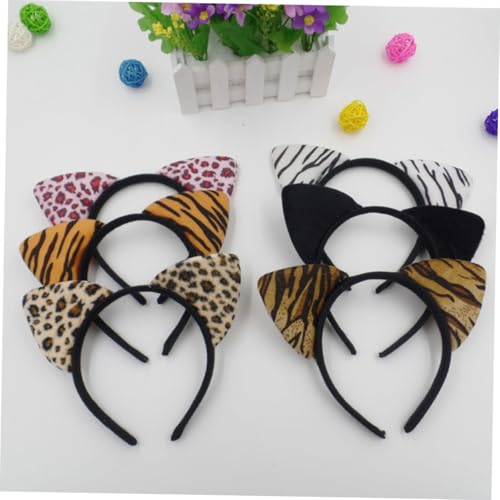 WOFASHPURET 8 Stück Teiliges Katzenohren Haarreif Leichte Stoff haarreifen mit Süßem Tierohren design Farblich Gemischt Dekoratives Party accessoire für Mädchen und Kostümfeste WOFASHPURET 8 Stück Teiliges Katzenohren Haarreif Leichte Stoff haarreifen mit Süßem Tierohren design Farblich Gemischt Dekoratives Party accessoire für Mädchen und Kostümfeste von WOFASHPURET