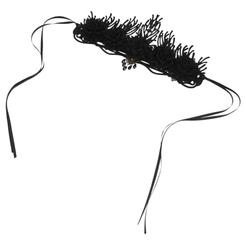 WOFASHPURET Barock Vintage Haarreif Damen Gothic Blüten Haarschmuck Renaissance Krone für Halloween Kostüm Braut Cosplay Model Show Karneval und Festliche Anlässe WOFASHPURET Barock Vintage Haarreif Damen Gothic Blüten Haarschmuck Renaissance Krone für Halloween Kostüm Braut Cosplay Model Show Karneval und Festliche Anlässe von WOFASHPURET