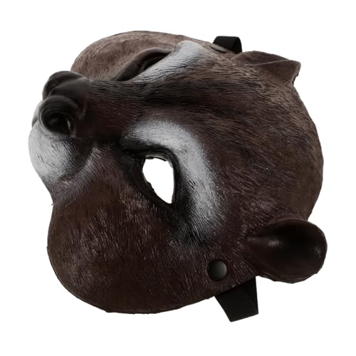 WOFASHPURET Entzückende Eichhörnchen-kostümmaske, Realistische Tiermaske, Eichhörnchen-maske, Party, Cosplay-maske, Kostüm, Maskerade, Festival, Eichhörnchen-maske von WOFASHPURET