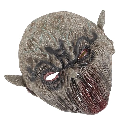 WOFASHPURET Gruselige Halloween Horror Maske Furchterregende Zombie Maske Für Cosplay Karneval Und Mottopartys Realistische Schaurige Maske Für Erwachsene Und von WOFASHPURET