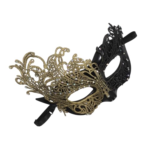WOFASHPURET Spitzen-halbgesichtsmaske Für Damen Elastischem Band Für Sicheren Sitz Für Maskenbälle Karneval Und Cosplay-partys WOFASHPURET Spitzen-halbgesichtsmaske Für Damen Elastischem Band Für Sicheren Sitz Für Maskenbälle Karneval Und Cosplay-partys von WOFASHPURET