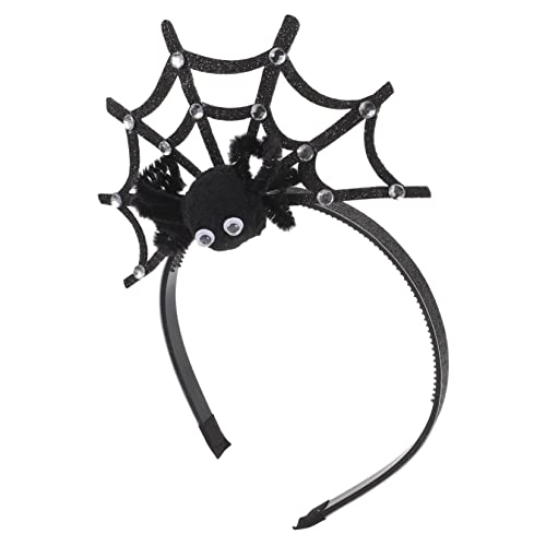WOFASHPURET Halloween Spinnennetz Haarreif Kreativer Netz Design Kopfband Für Halloween Kostüm Party Cosplay Leicht Bequem Für Erwachsene WOFASHPURET Halloween Spinnennetz Haarreif Kreativer Netz Design Kopfband Für Halloween Kostüm Party Cosplay Leicht Bequem Für Erwachsene von WOFASHPURET