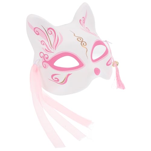 WOFASHPURET Authentische Japanische Halbmaske für Cosplay Halloween Tiermasken Karnevalsmasken Halbmasken- von WOFASHPURET