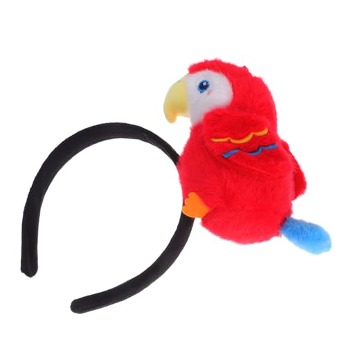 WOFASHPURET Lustiges Haarband Rotes Tier Kostüm Stirnband Leichtes Kopfstück Für Halloween Festliche Anlässe Party Fotorequisiten WOFASHPURET Lustiges Haarband Rotes Tier Kostüm Stirnband Leichtes Kopfstück Für Halloween Festliche Anlässe Party Fotorequisiten von WOFASHPURET