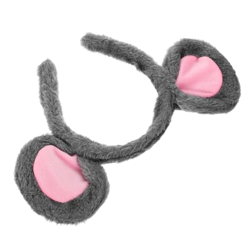 WOFASHPURET Niedlicher Mäuseohren Haarreifen Plüsch Tierkostüm Haarband Komfortabel Rutschfest Für Fasching Halloween Karneval Cosplay Damen Party Zubehör WOFASHPURET Niedlicher Mäuseohren Haarreifen Plüsch Tierkostüm Haarband Komfortabel Rutschfest Für Fasching Halloween Karneval Cosplay Damen Party Zubehör von WOFASHPURET
