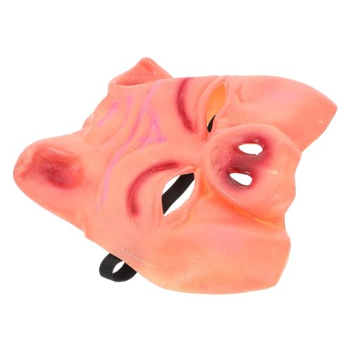 WOFASHPURET Realistische Schweinemaske Halloween Tiermaske Halbgesichtsmaske aus Atmungsaktivem Material Wiederverwendbar für Erwachsene Lustige Party Kostümveranstaltungen WOFASHPURET Realistische Schweinemaske Halloween Tiermaske Halbgesichtsmaske aus Atmungsaktivem Material Wiederverwendbar für Erwachsene Lustige Party Kostümveranstaltungen von WOFASHPURET