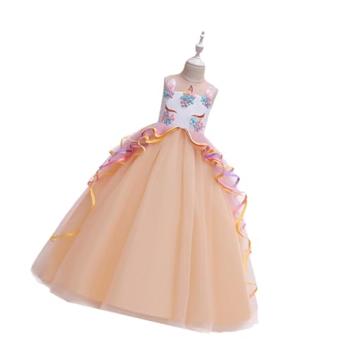 WOFASHPURET Kleid für Jungen und Mädchen Rollenspiel-kleidung Cosplay-kostüm Bühnenauftritt 130 Cm Show-outfit von WOFASHPURET