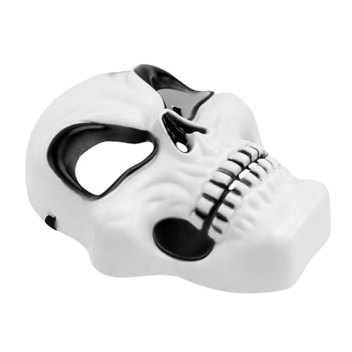 WOFASHPURET Schädel Maske Für Halloween Horror Skelett Maske Für Erwachsene Cosplay Und Kostümparty Und Vollkopf Maske Für Gruselige Dekoration von WOFASHPURET