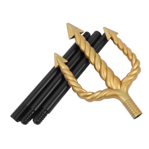 WOFASHPURET Spiralförmiger Kostüm Requisite Einfach Zusammenzubauender Schwarzer Teiliger Stab Vielseitiger Teufelskostüm Accessoire Für Halloween Cosplay Partydekoration WOFASHPURET Spiralförmiger Kostüm Requisite Einfach Zusammenzubauender Schwarzer Teiliger Stab Vielseitiger Teufelskostüm Accessoire Für Halloween Cosplay Partydekoration von WOFASHPURET