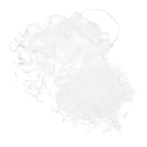 WOFASHPURET Weihnachtsmann Kostüm Set mit Weißem Schnurrbart und Perücke Atmungsaktiv Realistisches Santa Claus Cosplay für Festliche Partys Charity Events und Weihnachtsfeiern WOFASHPURET Weihnachtsmann Kostüm Set mit Weißem Schnurrbart und Perücke Atmungsaktiv Realistisches Santa Claus Cosplay für Festliche Partys Charity Events und Weihnachtsfeiern von WOFASHPURET