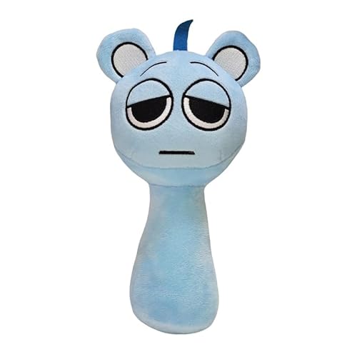 Sprunki Plush Toy, Music Game Sprunki Characters Plush Doll,Gray Simon Pinki Soft Plush Stuffed Monster Figurine Pillow,for Game Fans and Friends Birthday Present (Sky) von WOHAKUGX