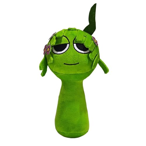 WOHAKUGX Sprunki Plush Toy, Music Game Sprunki Characters Plush Doll,Gray Simon Pinki Soft Plush Stuffed Monster Figurine Pillow,for Game Fans and Friends Birthday Present (Vineria) von WOHAKUGX