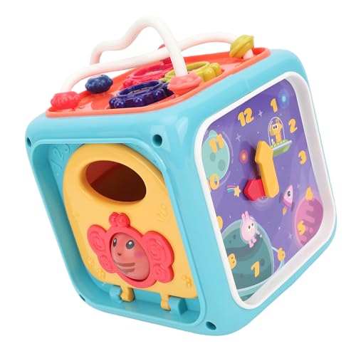 Babyaktivität Würfel, vielbeschäftigte Lernende Aktivität Würfel Multi funktionaler Kleinkind Aktivität Würfel Baby Bildungsentwicklung Interaktiver Drum Toy Babyaktivität Würfel, vielbeschäftigte Lernende Aktivität Würfel Multi funktionaler Kleinkind Aktivität Würfel Baby Bildungsentwicklung Interaktiver Drum Toy von WOHPNLE