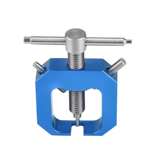 Gear Puller, Universal-Motor Abzieher aus Aluminium Legierung Haltbares Zahnrad Abzieher Werkzeug Tragbares Pulley-Abzieher-Werkzeug Zum Entfernen von Ritzel-Zahnrädern Für Rc-Motoren Zubehör(Blau) von WOHPNLE