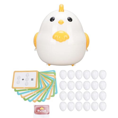 WOHPNLE Ei -Matching -Spielzeug, Bildungsfarbe Eierspielzeugset mit 24 Eiern und Karten Hühnchen -Matching Ei Interaction Toy für Kinder Feine Motorkenntnisse WOHPNLE Ei -Matching -Spielzeug, Bildungsfarbe Eierspielzeugset mit 24 Eiern und Karten Hühnchen -Matching Ei Interaction Toy für Kinder Feine Motorkenntnisse von WOHPNLE